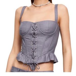 Cuatro Corset Slate Lioness